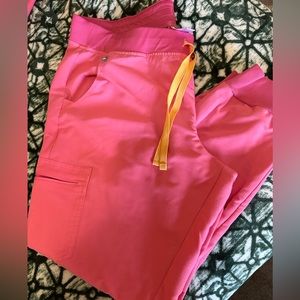 Figs Jogger Scrubs XL Pink
